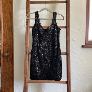 Sequin Mini Dress